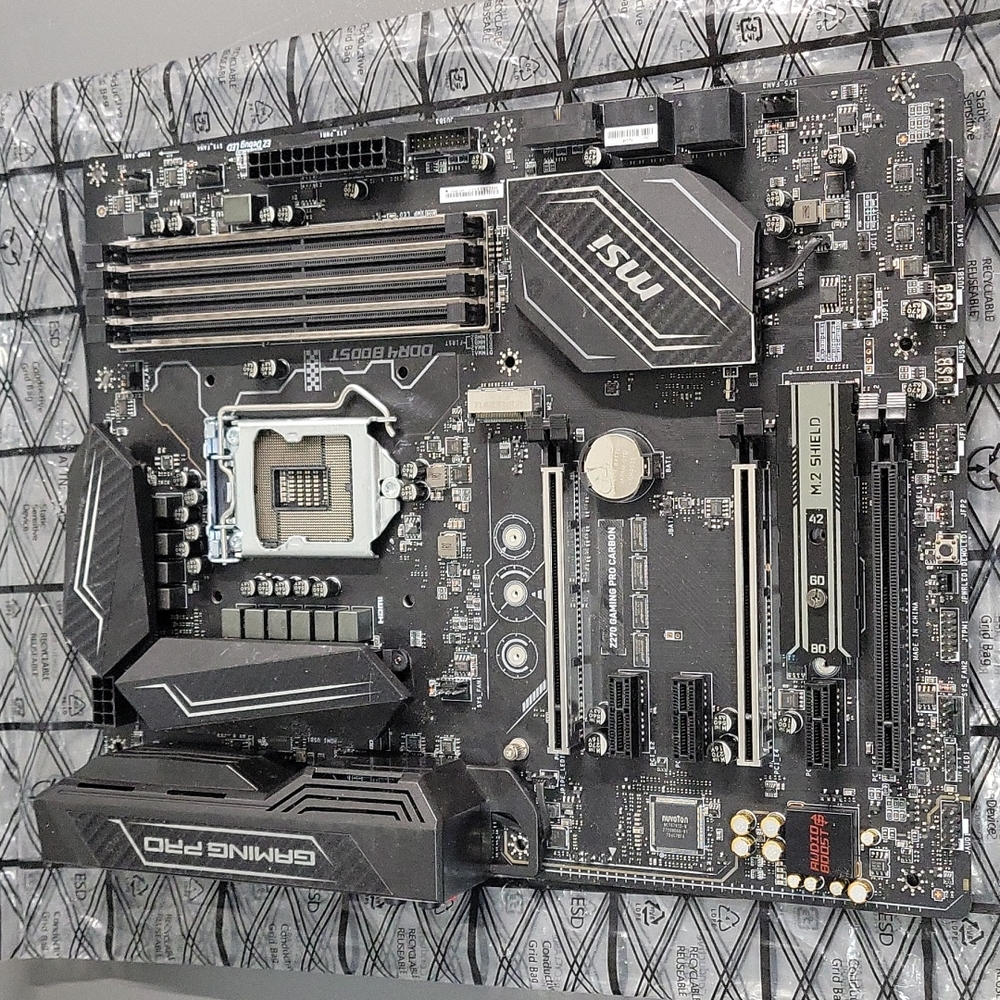 MSI Z270 Gaming Pro Carbon Motherboard. Never used.